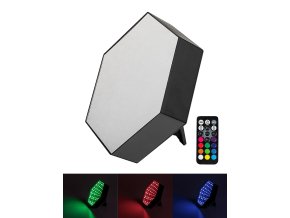 Černá LED RGB nabíjecí lampa Jocker 1W s DO