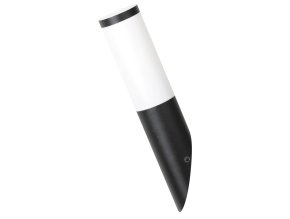 Černé fasádní svítidlo Black Torch pro žárovku E27
