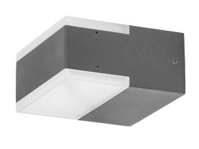 Antracitové fasádní LED svítidlo Bona 9W IP54