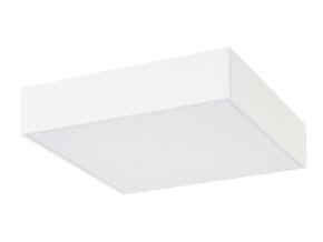 Bílé stropní LED svítidlo Tartu hranaté 175x175mm 18W IP44 CCT