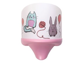 Dětské nástěnné svítidlo Cathy s LED žárovkou E14 7W