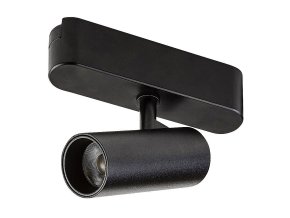 Černý lištový LED reflektor LiTrack Spot 1F 6W