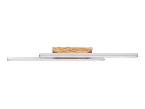 Chromové stropní LED svítidlo Tamur 800mm 21W