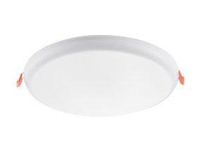 Bílé vestavené LED svítidlo Oleg kulaté 228mm 24W IP65