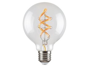 SMART WiFi RGBW LED žárovka Filament G95 4W E27