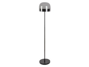 Černá stojací LED lampa Xelira 20W stmívatelná