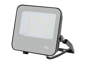 Černý LED reflektor 50W 135lm/W Premium