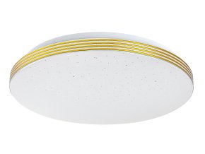 Zlaté stropní LED svítidlo Toma 340mm 18W IP44