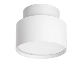 Bílé stropní LED svítidlo Ovidia 110mm 16W