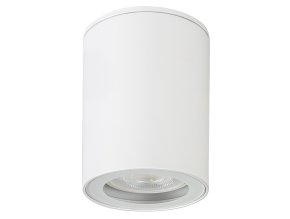 Bílé stropní svítidlo Koven kulaté pro žárovku GU10