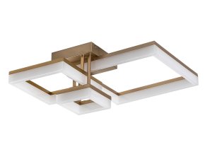 Zlaté stropní LED svítidlo Amilia 470mm 22W CCT
