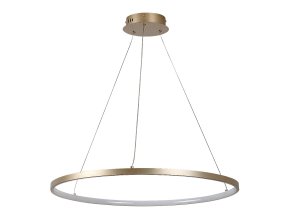 Zlaté závěsné LED svítidlo Beliza 600mm 55W