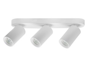 Bílé stropní svítidlo Yorli pro žárovku 3x GU10