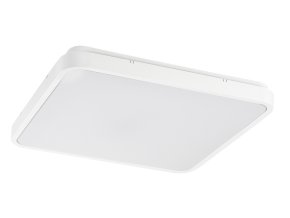 Bílé stropní LED svítidlo Alenzo hranaté 420x420mm 36W IP44 CCT