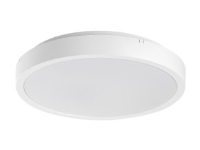 Bílé stropní LED svítidlo Alenzo kulaté 255mm 12W IP44 CCT