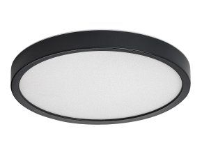 Antracitové stropní LED svítidlo Maurec kulaté 290mm 18W IP44 CCT