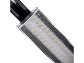 Černé lištové LED svítidlo 150cm 45-60W 90° 3F CCT