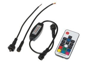 Mini stmívač s ovladačem RF6A pro RGB LED pásky IP67