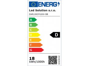 LED zářivkové svítidlo 120cm 18W Premium | LED Solution.cz