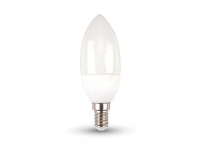 LED žárovka svíčka 5,5W E14 (Barva světla Teplá bílá)