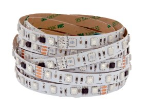 Digitální RGB LED pásek 12W/m 24V bez krytí IP20