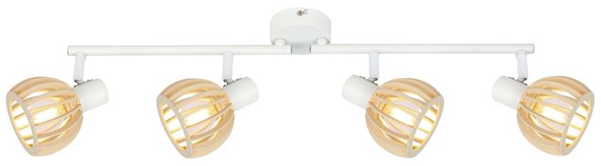 Candellux Bílé stropní svítidlo Attari pro žárovku 4x E14 94-68101