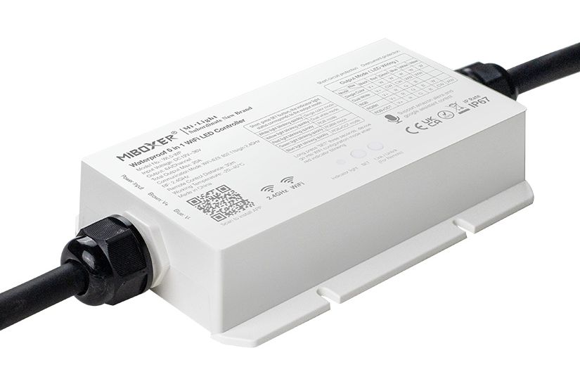 LED Solution Mi-Light MiBoxer WIFI+RF Voděodolný přijímač 5v1 pro LED pásky WL5-WP