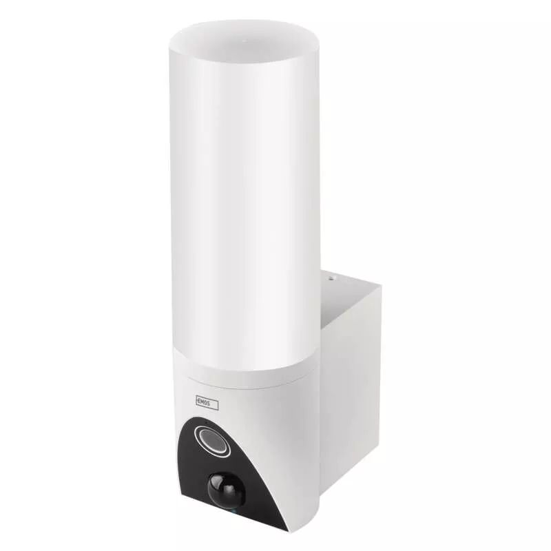 EMOS GoSmart Bílá venkovní otočná kamera s WiFi a světlem H4054