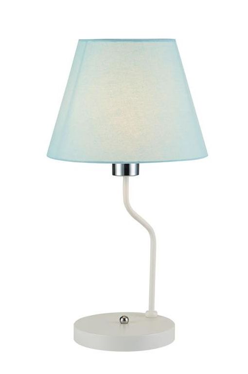 Candellux Modrá stolní lampa York Ledea pro žárovku 1x E14 50501099