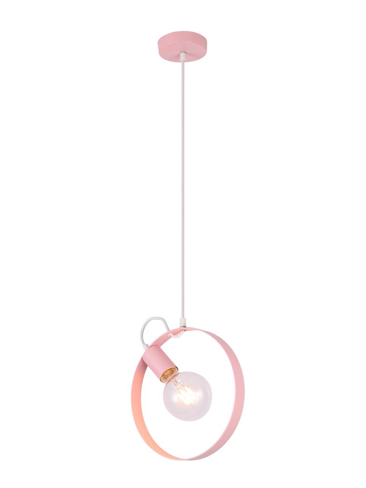 Candellux Růžový závěsný lustr Nexo Ledea pro žárovku 1x E27 50101197