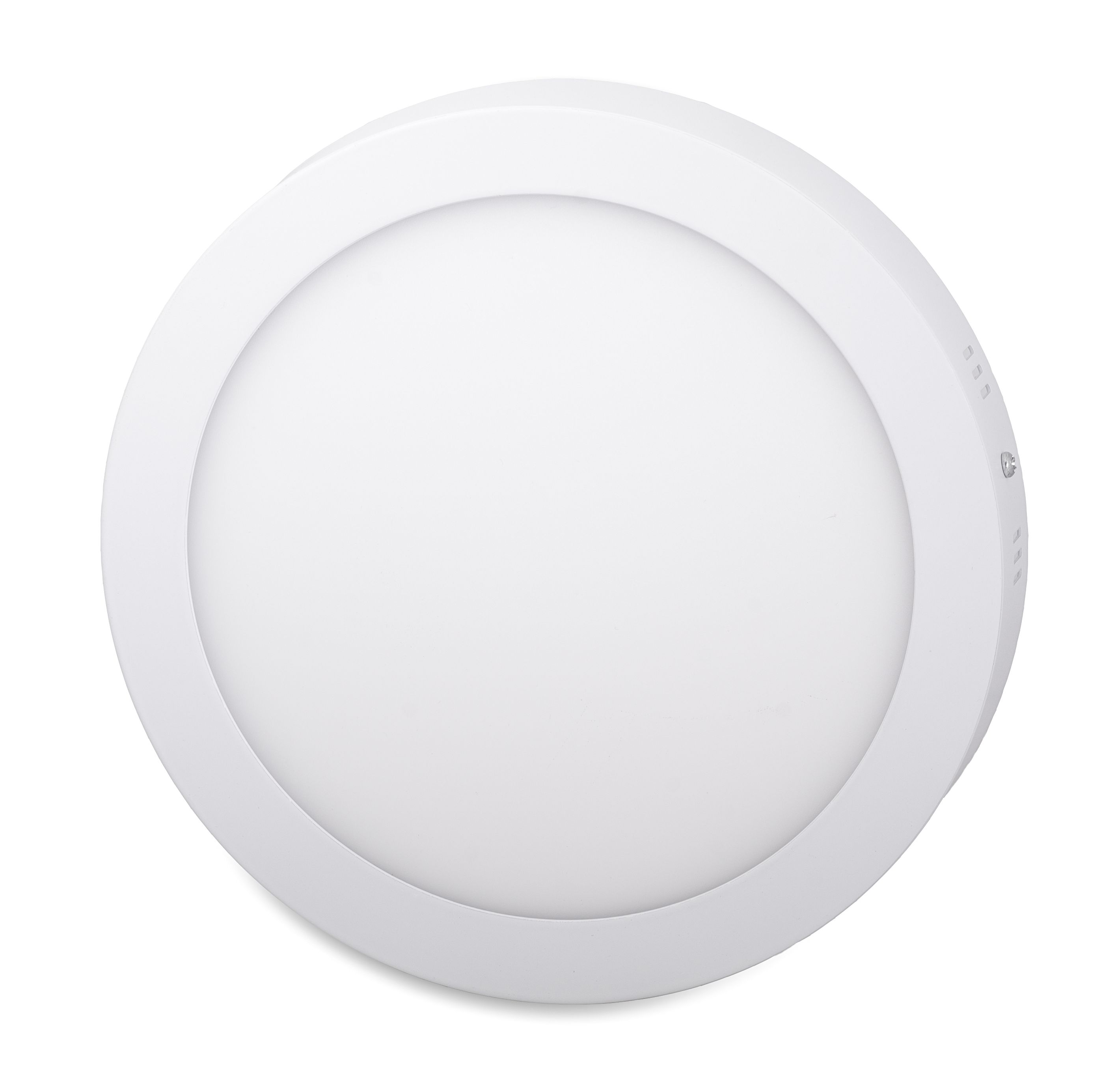 LED Solution Bílý přisazený LED panel kulatý 220mm 18W Economy Barva světla: Studená bílá 7878
