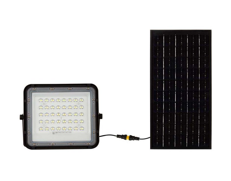 LED Solution LED solární reflektor 10W s dálkovým ovládáním 7824