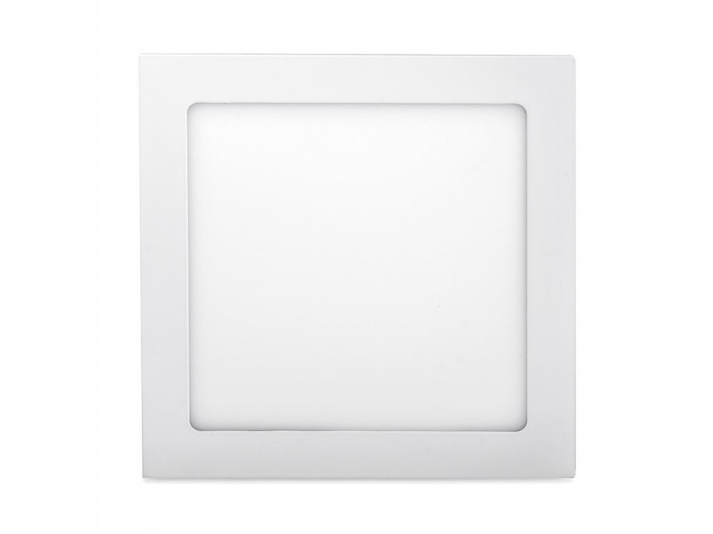 LED Solution Bílý vestavný LED panel hranatý 170 x 170mm 12W Economy Barva světla: Denní bílá 10484