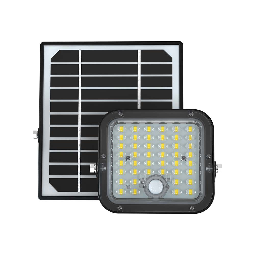 LED Solution LED solární reflektor 4,5W s pohybovým čidlem a dálkovým ovládáním 10314