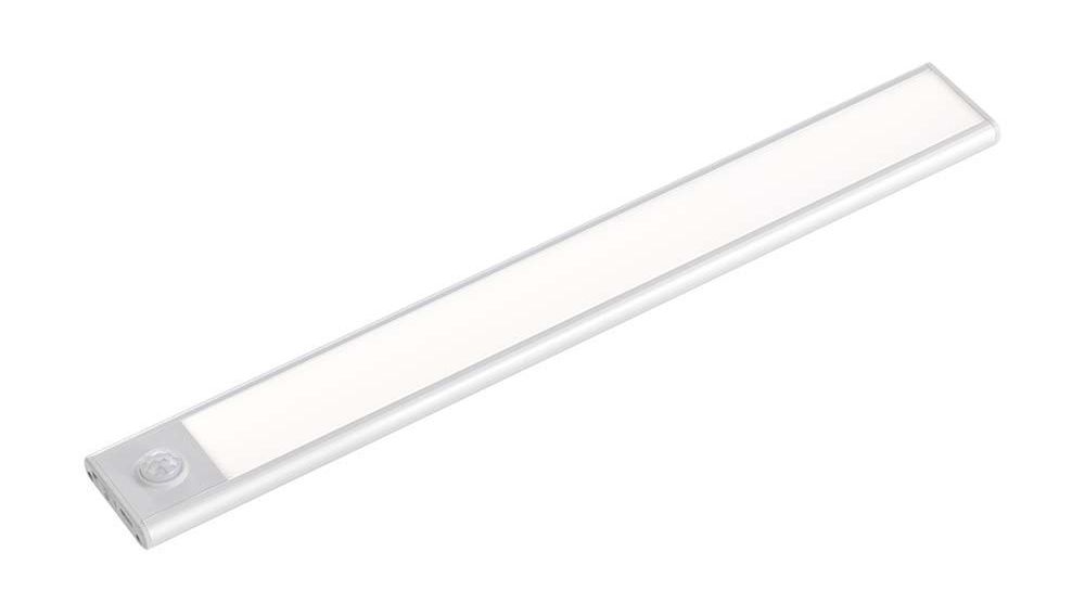 LED Solution Stříbrné nábytkové LED svítidlo 40cm 2W s pohybovým čidlem 2962