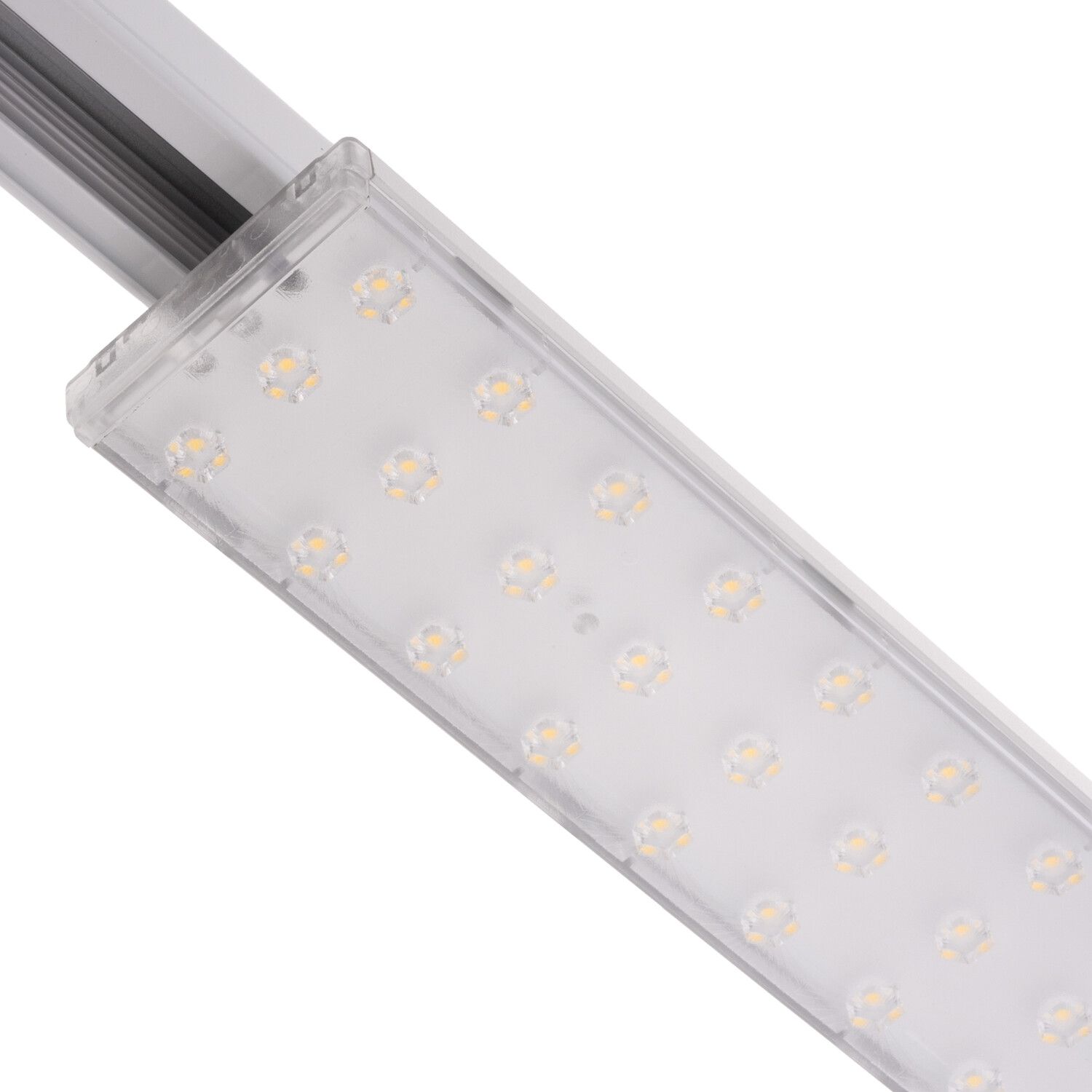 T-LED Bílé lištové LED svítidlo 120cm 54W 90° 3F Barva světla: Denní bílá 105739
