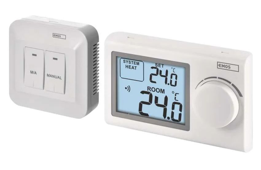 EMOS Pokojový manuální bezdrátový termostat P5614