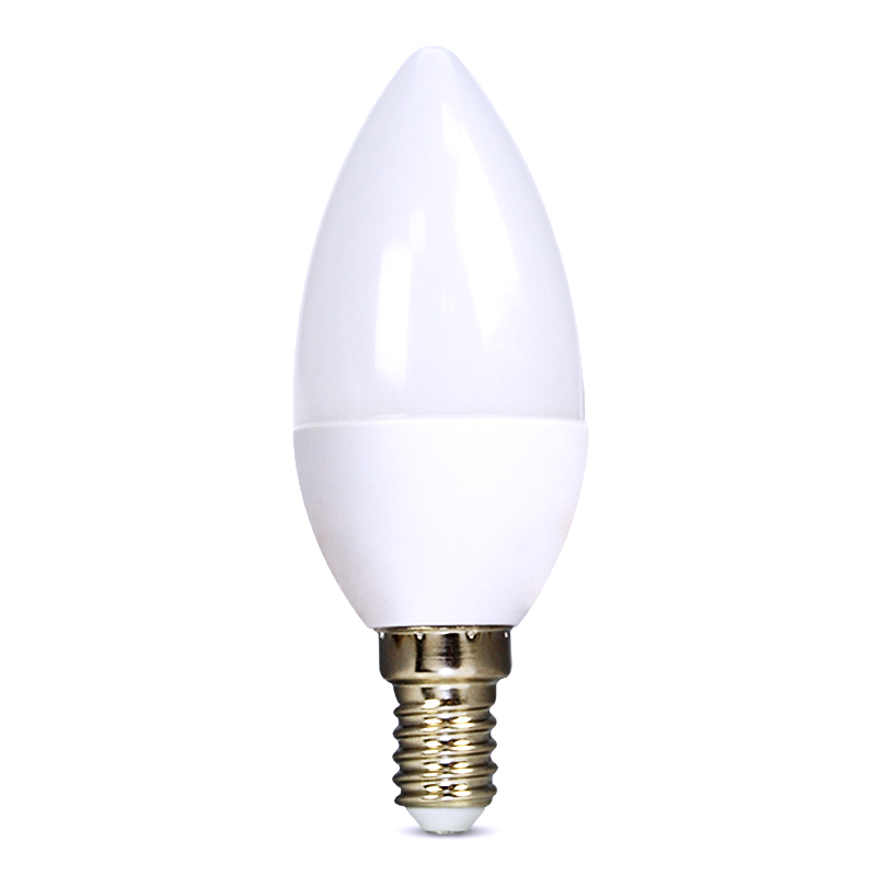Solight LED žárovka svíčka 6W E14 Barva světla: Studená bílá WZ421-1