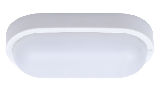 Solight Bílé LED stropní/nástěnné oválné svítidlo 13W IP54 WO744