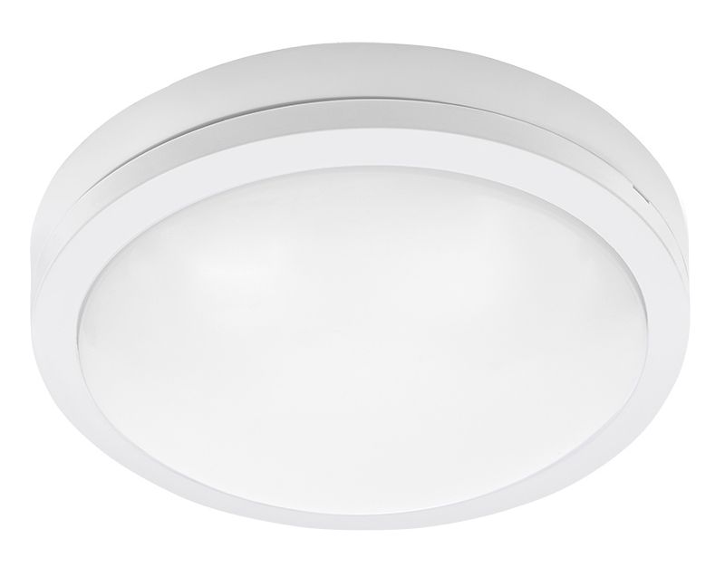 Solight Bílé LED stropní/nástěnné svítidlo 230mm 20W IP54 WO781-W
