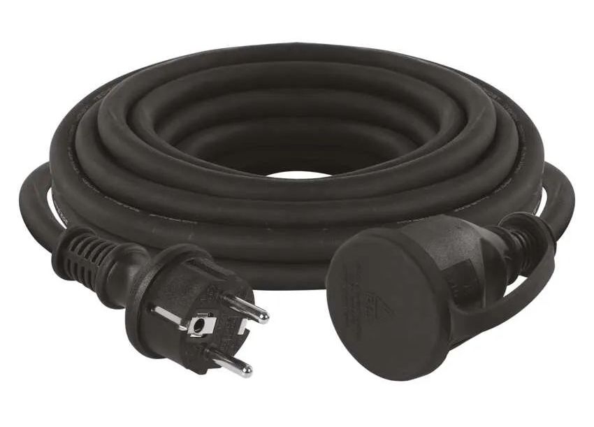 EMOS Venkovní prodlužovací kabel - spojka, 5m, 1 zásuvka, guma-neopren, 230V, 1.5mm2 P01705