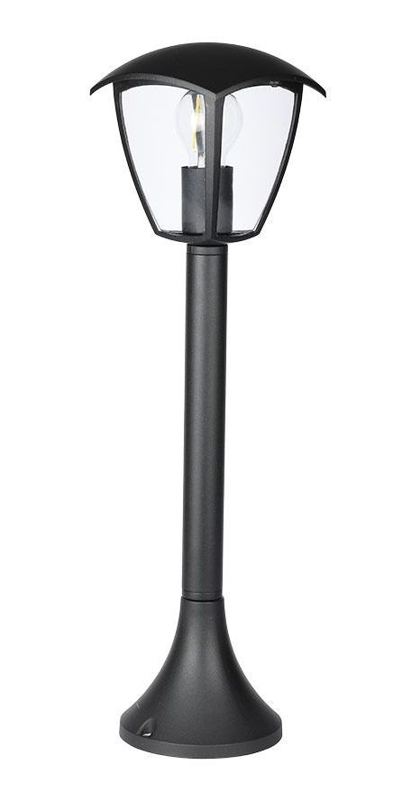 LED Solution Černá zahradní lampa pro LED žárovku E27 60cm 7059