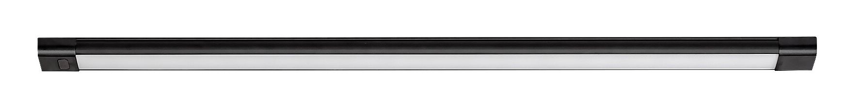 Rabalux Černé LED svítidlo pod kuchyňskou linku Hanson 50cm 8W stmívatelné mávnutím s pohybovým čidlem 78026