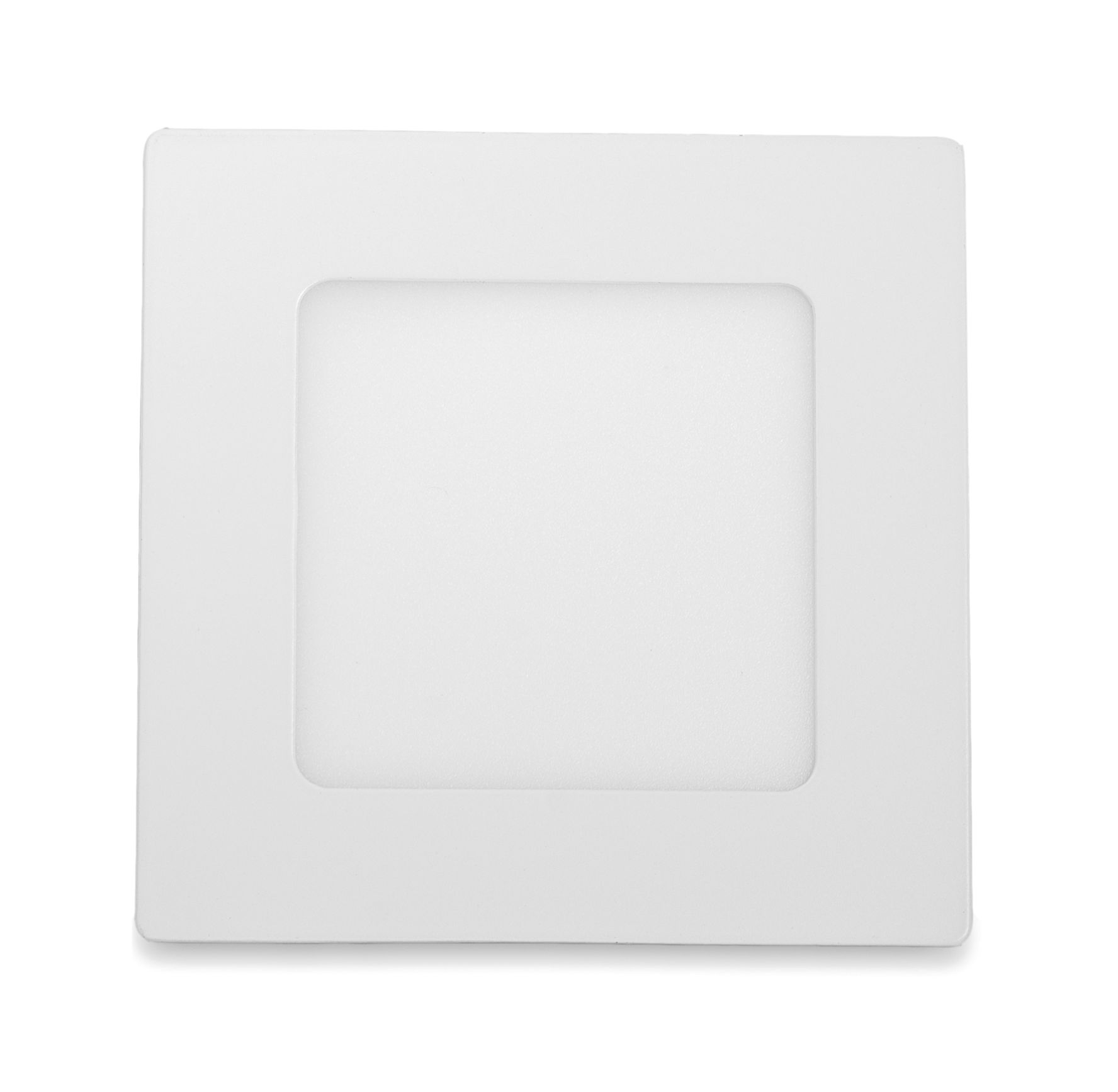 LED Solution Bílý vestavný LED panel hranatý 120 x 120mm 6W stmívatelný Barva světla: Studená bílá 191073_10289