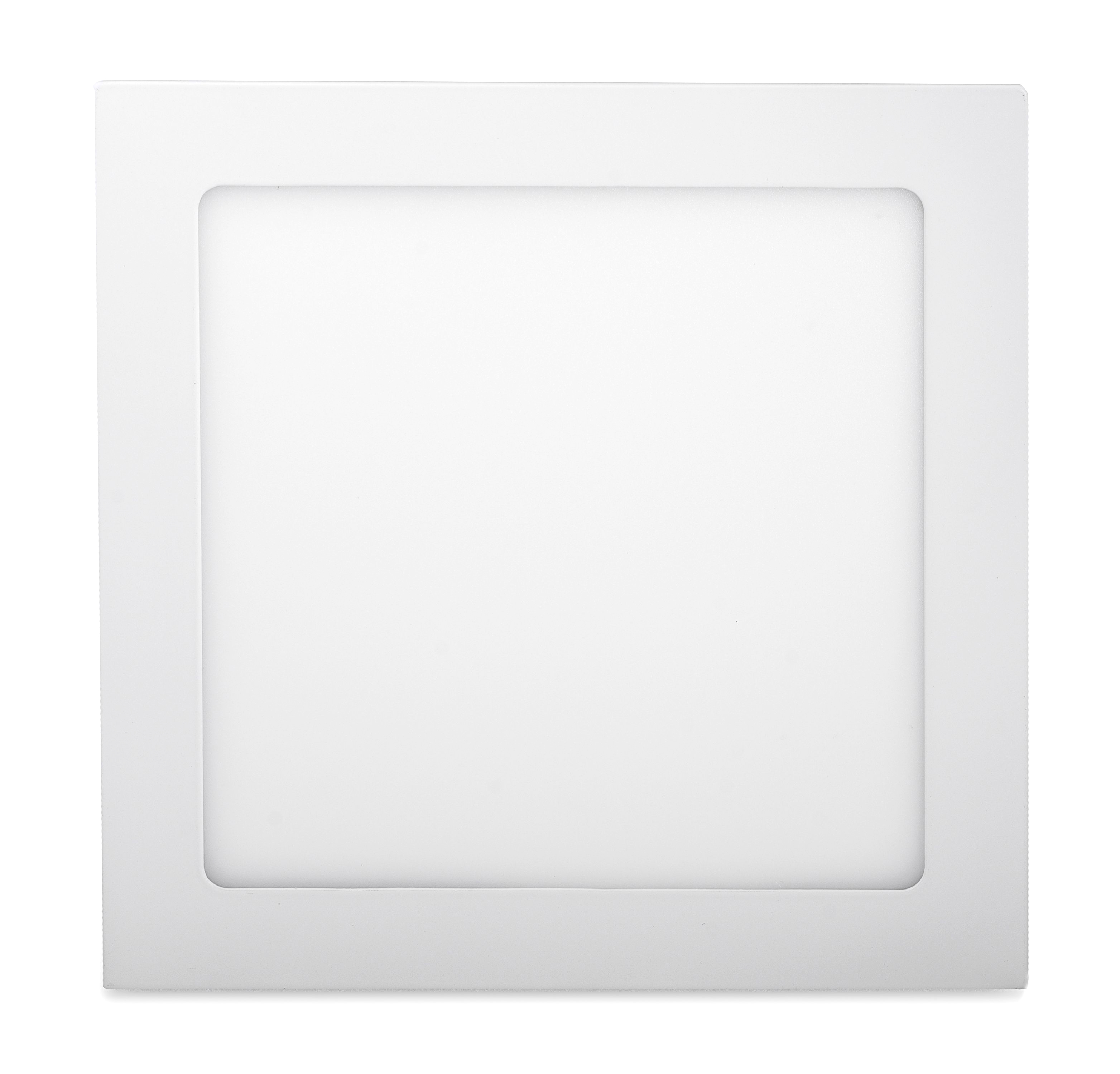 LED Solution Bílý vestavný LED panel hranatý 225 x 225mm 18W Barva světla: Denní bílá 191096
