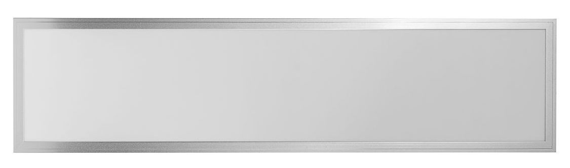 LED Solution Stříbrný vestavný LED panel 300 x 1200mm 40W - POŠKRÁBANÝ RÁMEČEK VYP127