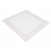 Bílý vestavný LED panel hranatý 225 x 225mm 18W Premium (Barva světla Teplá bílá)