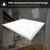Bílý podhledový LED panel 60 x 60cm 36W IP65