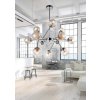 pol pl Lampa wiszaca sufitowa chrom szklane klosze 12x40W Best Candellux 30 64806 8186 2