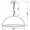 pol pl LAMPA SUFITOWA WISZACA CANDELLUX AMALFI 31 26385 E27 MIEDZIANY 9134 3